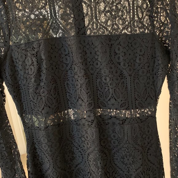 Lulu's Appetite for Seduction Black Lace Dress - Picture 8 of 9